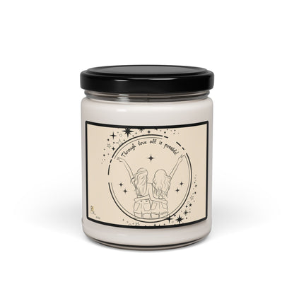 “Through Love All Is Possible” Candle 9oz.