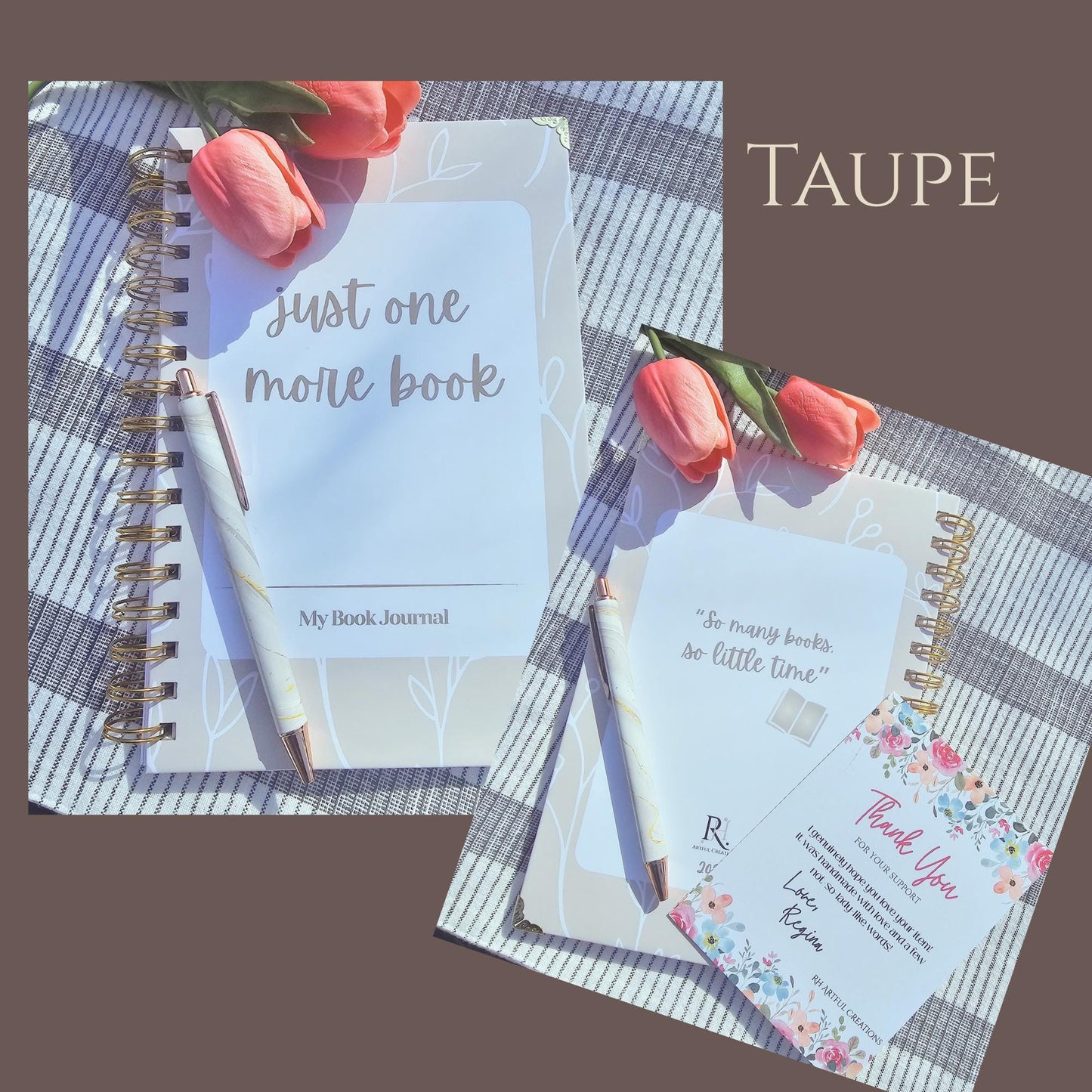 Just One More Page, Handmade Book Journal