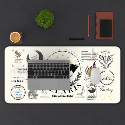 S.J. Maas Universe, Mouse Pad/Desk Mat (16" X 32")