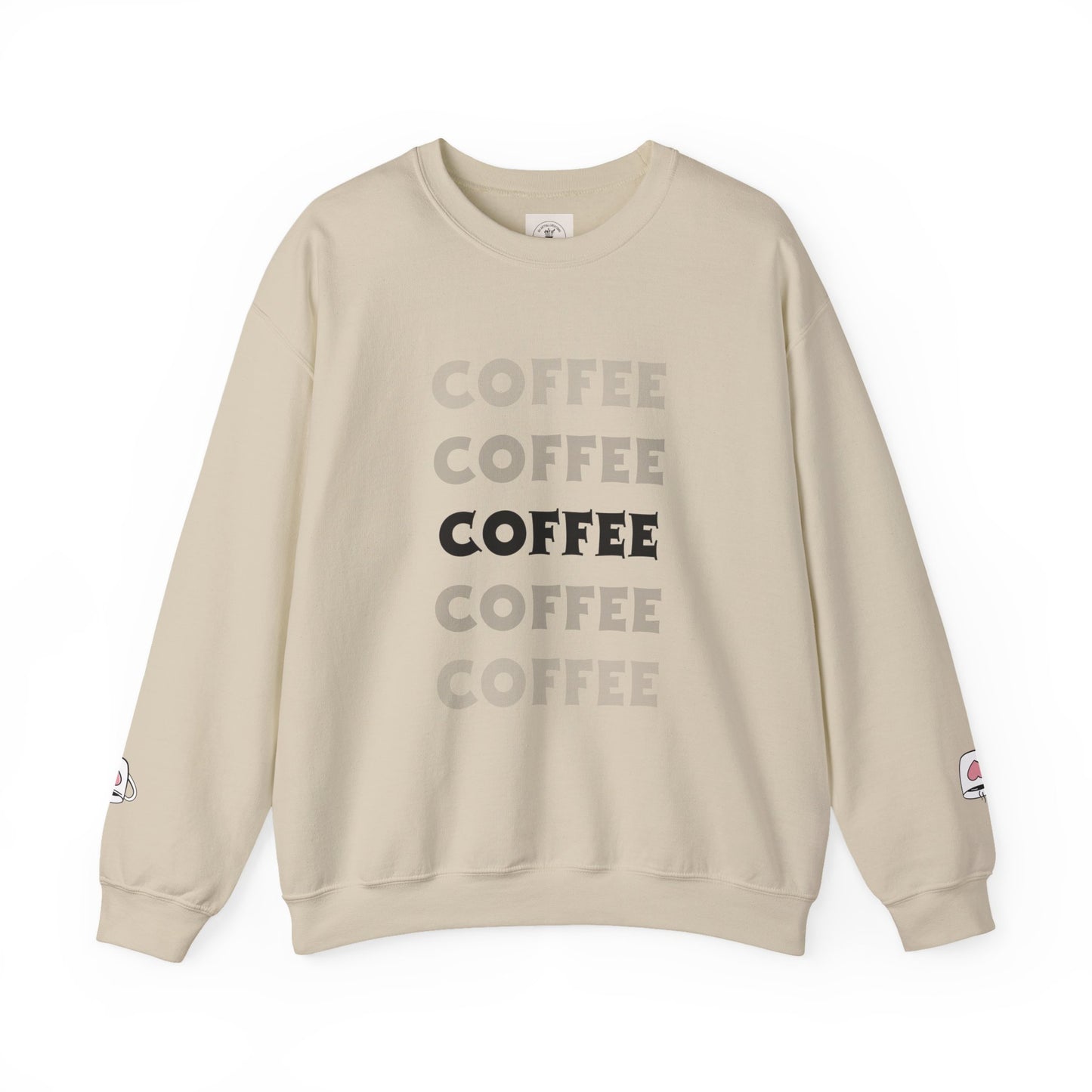 Coffee, Coffee, Coffee, Crewneck Sweatshirt