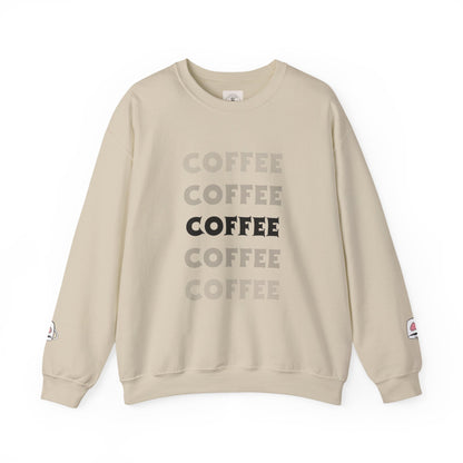 Coffee, Coffee, Coffee, Crewneck Sweatshirt