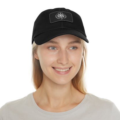 Women of Today Hat with Leather Patch (Rectangle)(Darker Colors)