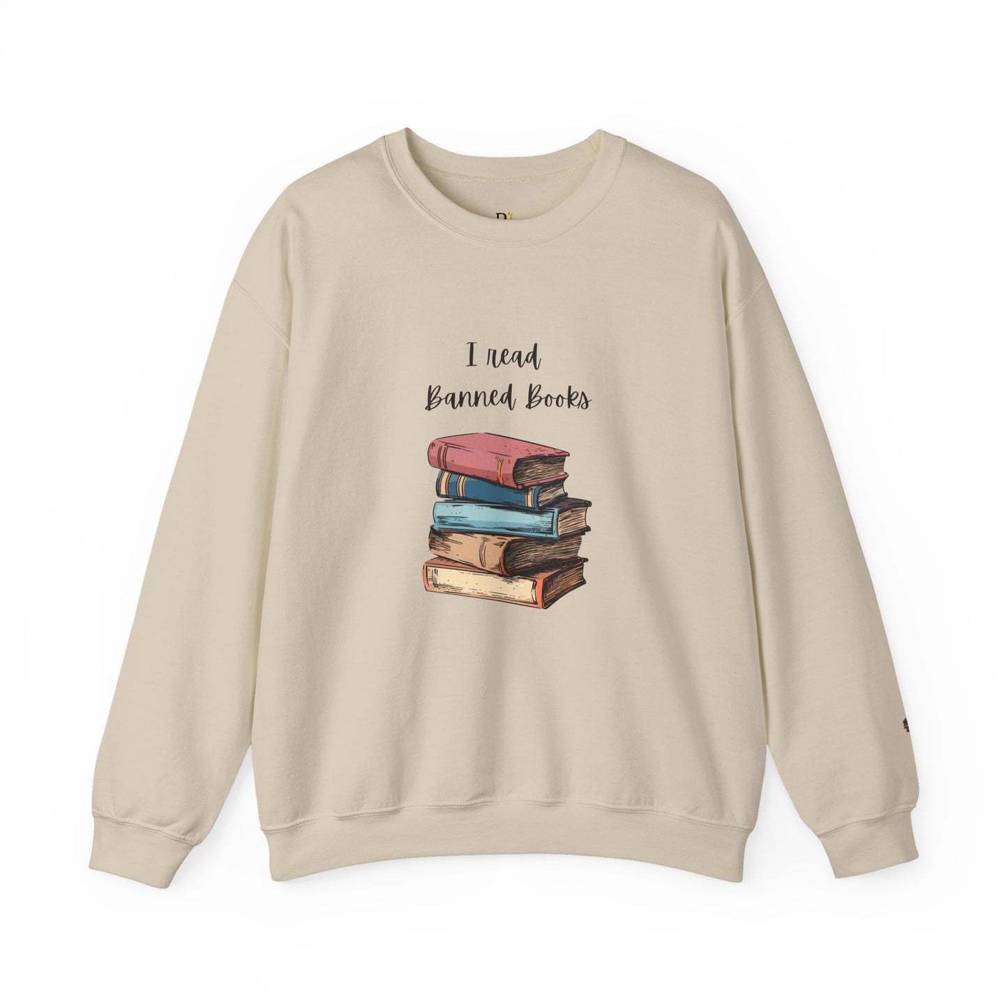 “I Read Banned Books” Unisex Crewneck Sweatshirt