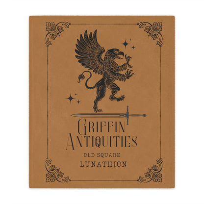 Griffin Antiquities, Fleece Blanket