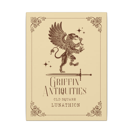 Griffin Antiquities, Canvas Gallery Wrap