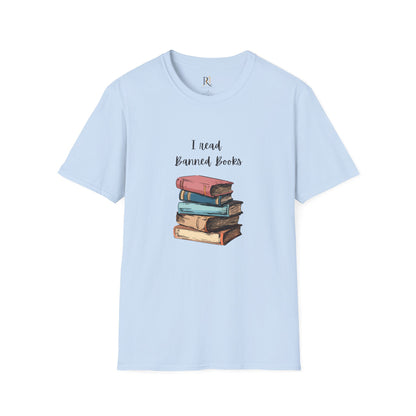 "I Read Banned Books" Unisex Tee