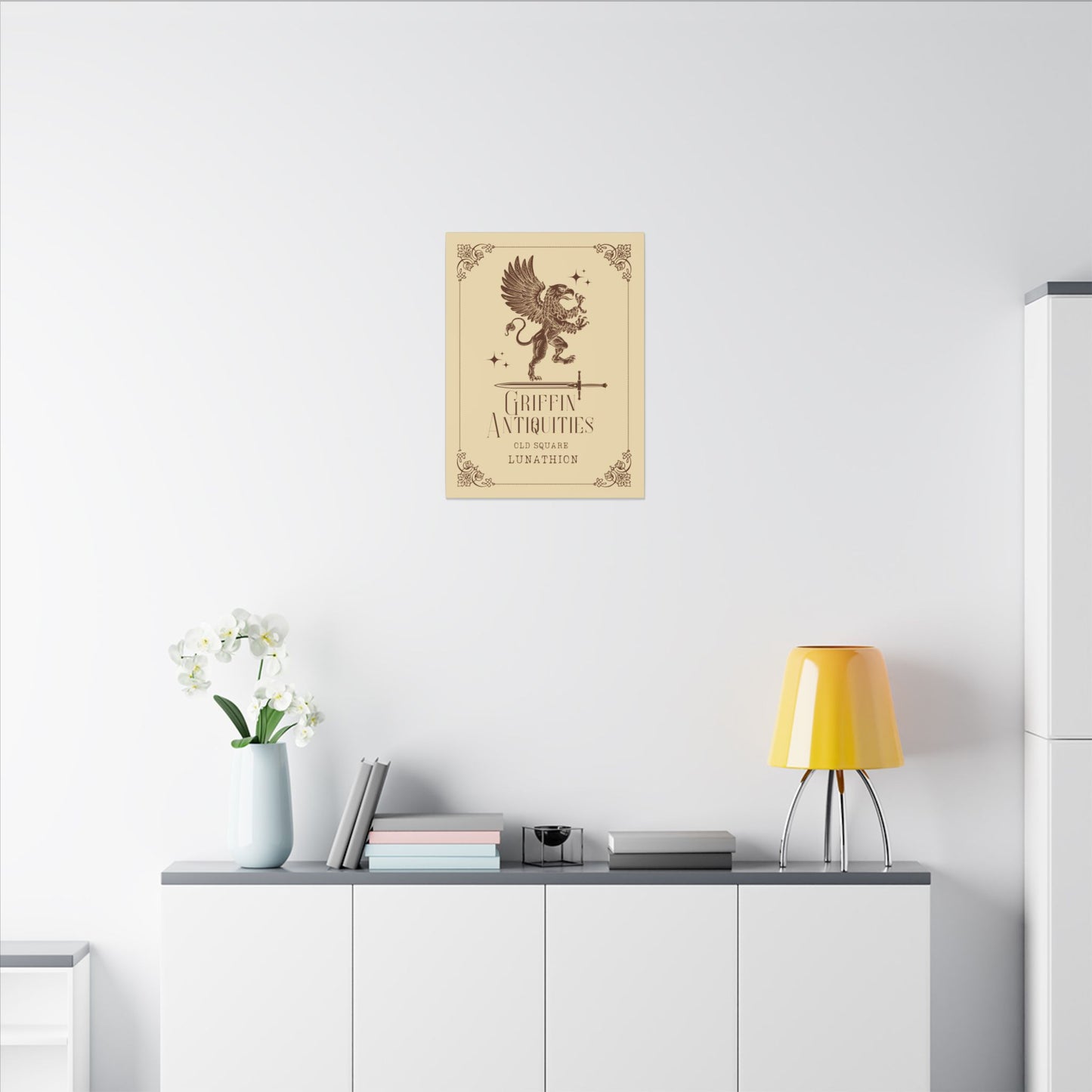 Griffin Antiquities, Canvas Gallery Wrap