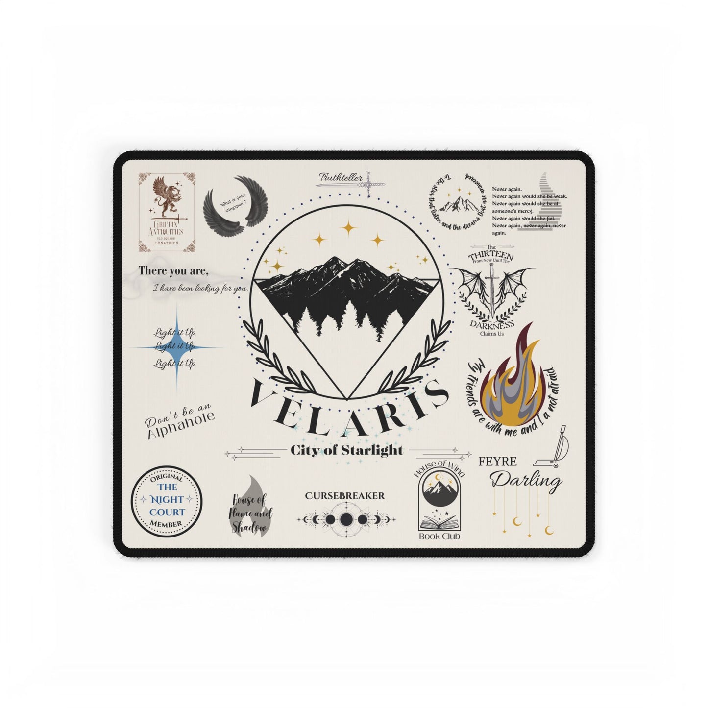 S.J. Maas Universe Mouse Pad (14.4" X 12.1")