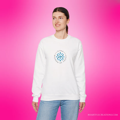 Women of Today, warm and soft Gildan Heavy Blend™ Crewneck Sweatshirt