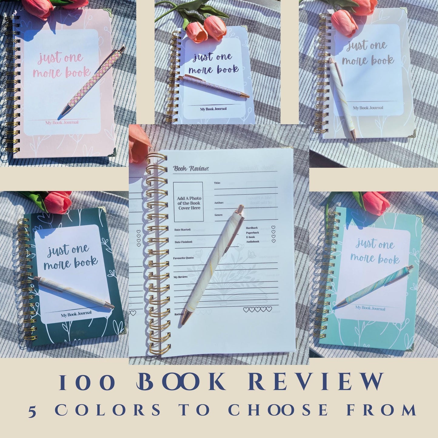 Just One More Page, Handmade Book Journal