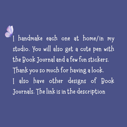 Watercolor Flowers, Book Journal (Hard or Soft Cover)