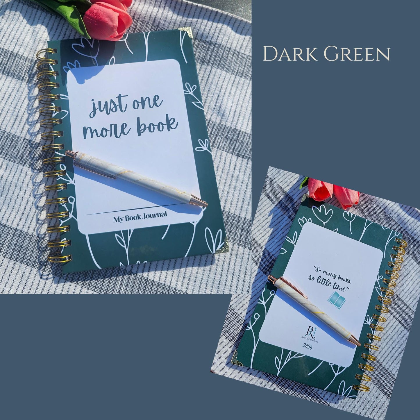 Just One More Page, Handmade Book Journal